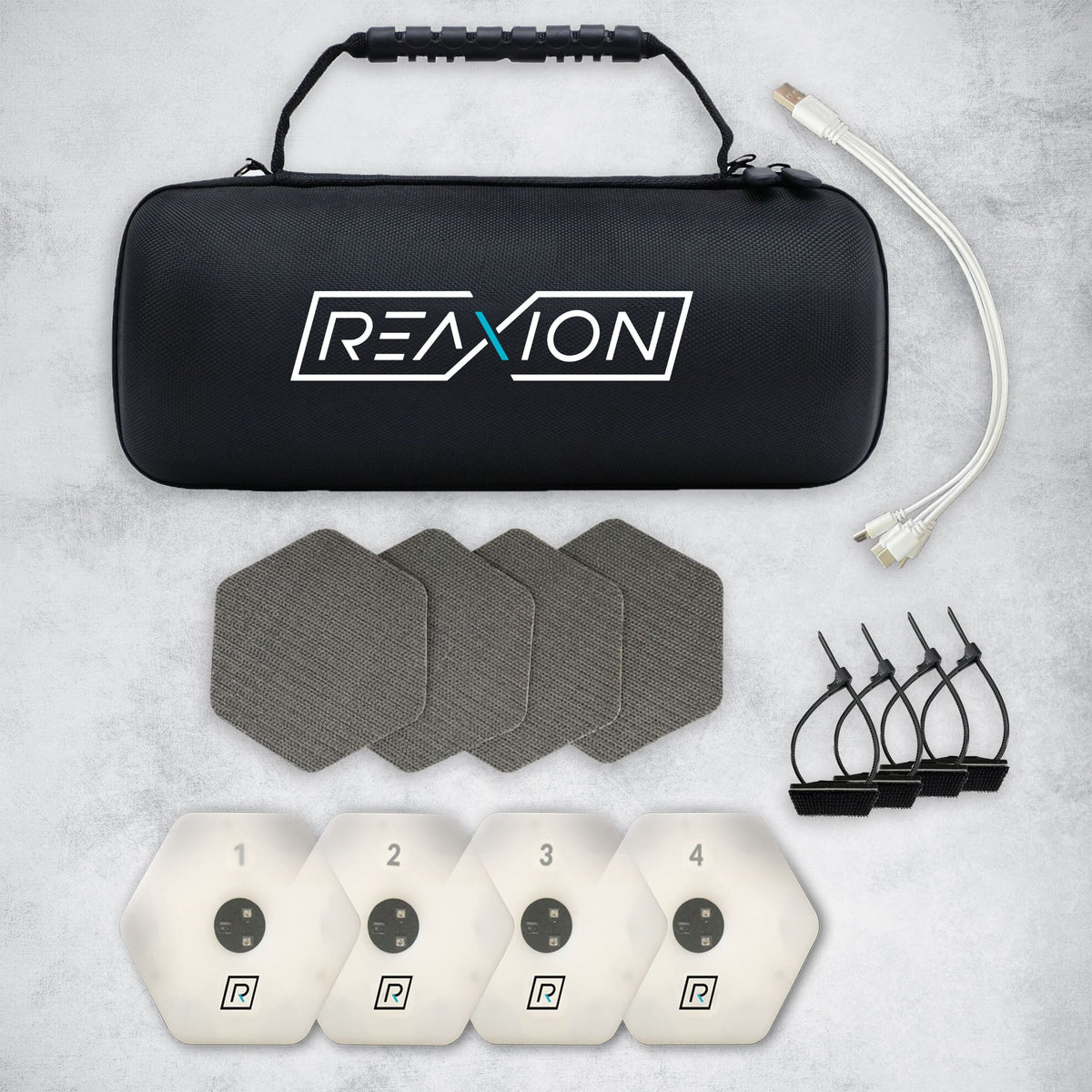 REAXION 4個セット｜視覚・判断・反応を鍛えるパフォーマンストレーニングデバイス