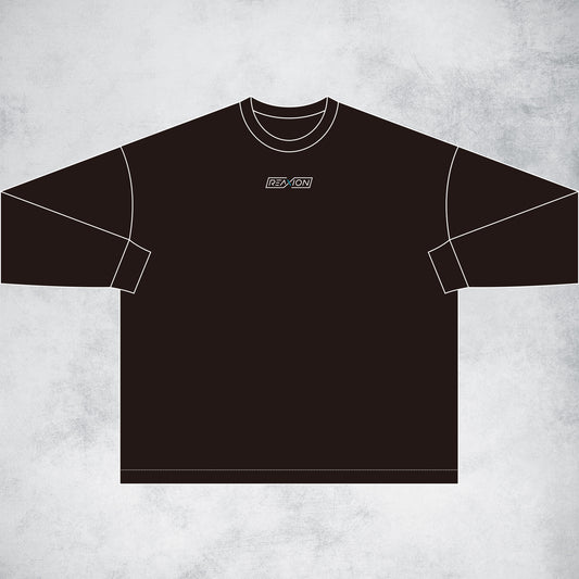 REAXION Tシャツ（長袖・黒）