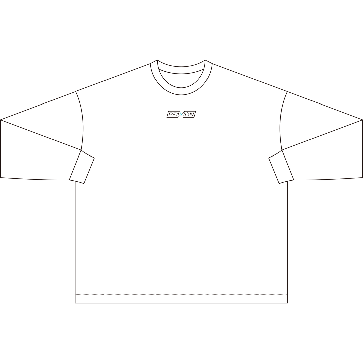 REAXION Tシャツ（長袖・白）